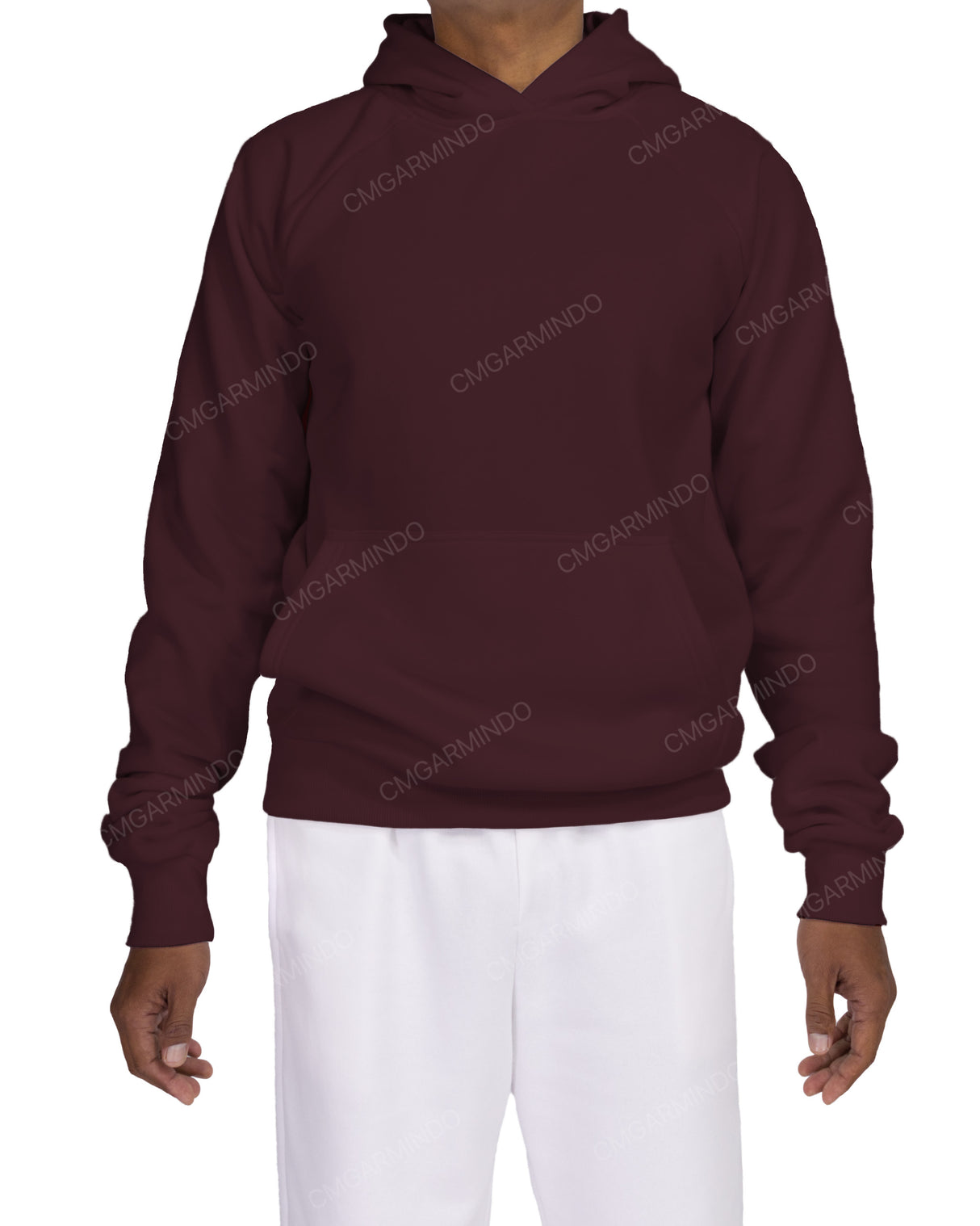 Wrap Hood Raglan Hoodie