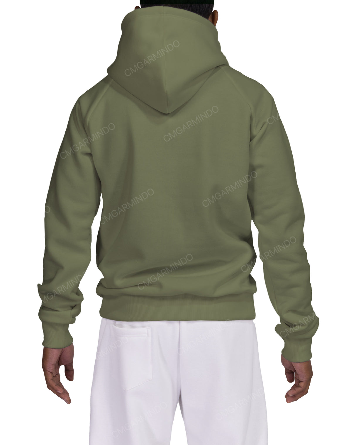 Wrap Hood Raglan Hoodie
