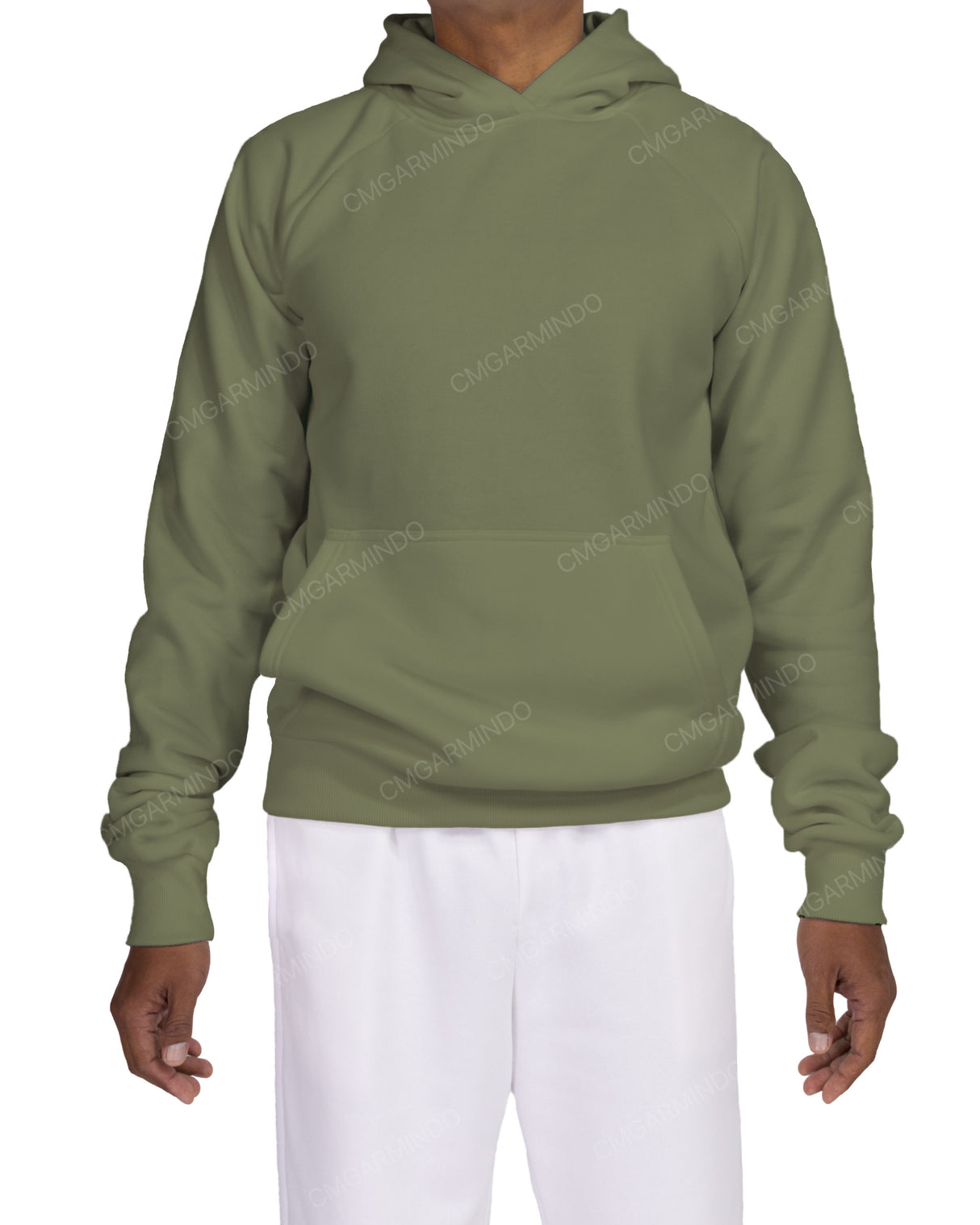 Wrap Hood Raglan Hoodie