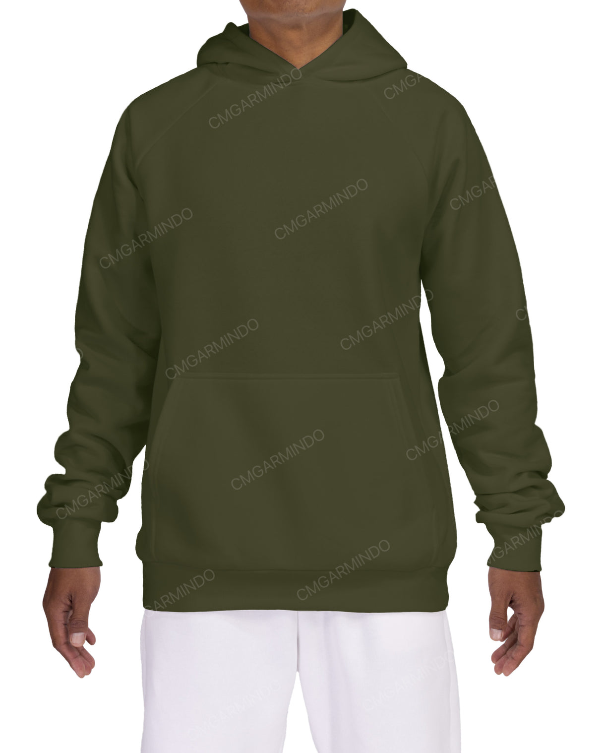 Oversized Wrap Hood Raglan Hoodie