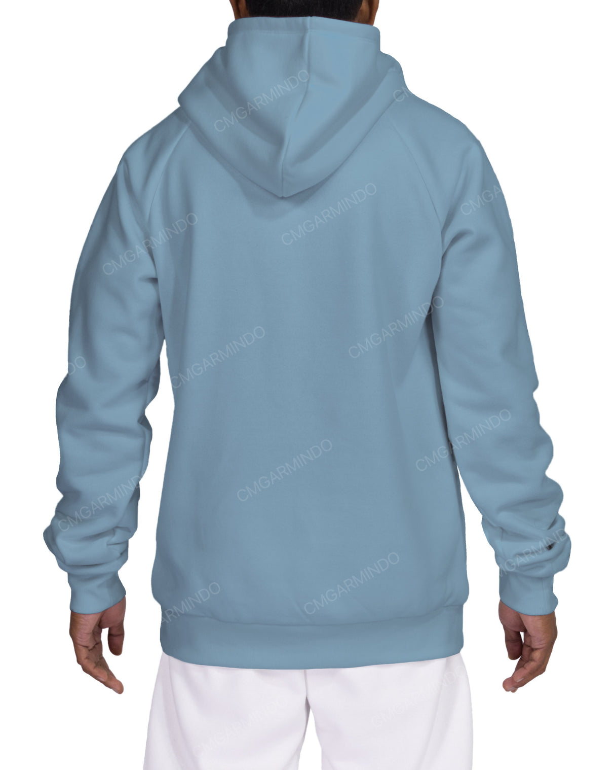 Oversized Wrap Hood Raglan Hoodie