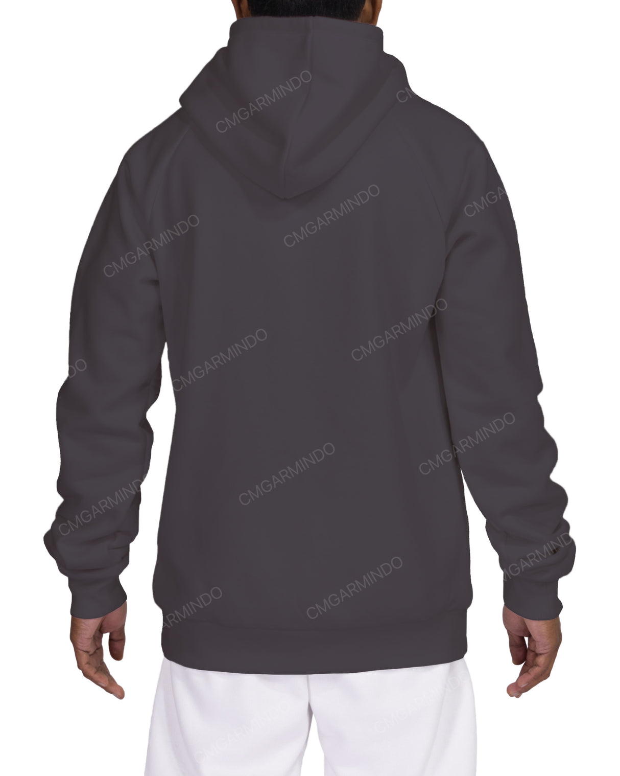 Oversized Wrap Hood Raglan Hoodie