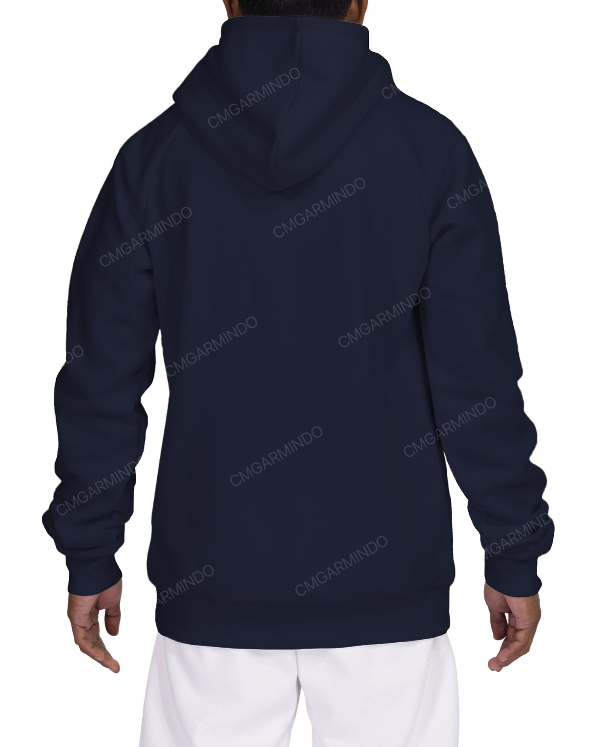 Oversized Wrap Hood Raglan Hoodie