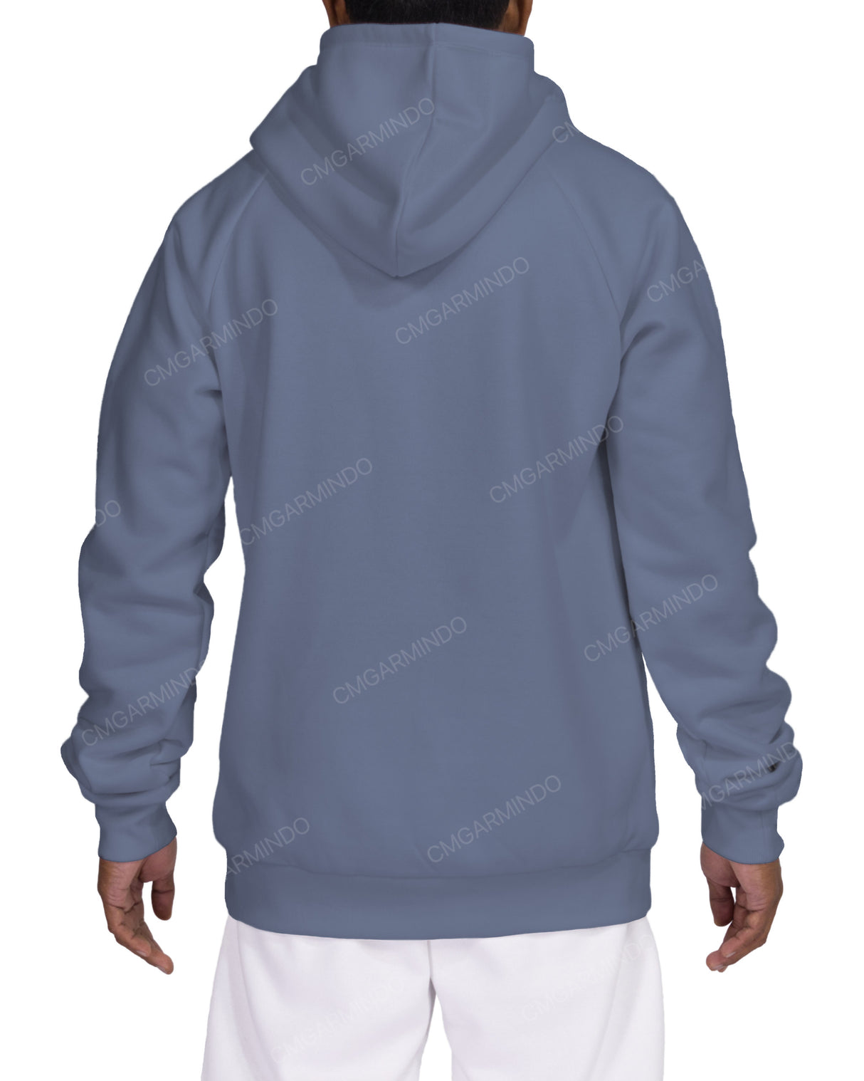 Oversized Wrap Hood Raglan Hoodie