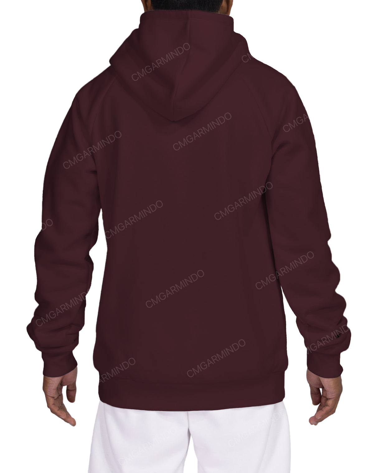 Oversized Wrap Hood Raglan Hoodie