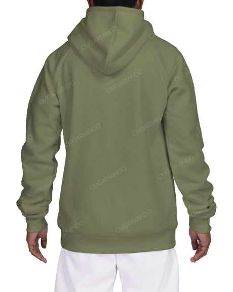 Oversized Wrap Hood Raglan Hoodie