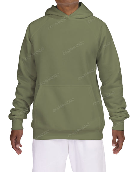 Oversized Wrap Hood Raglan Hoodie