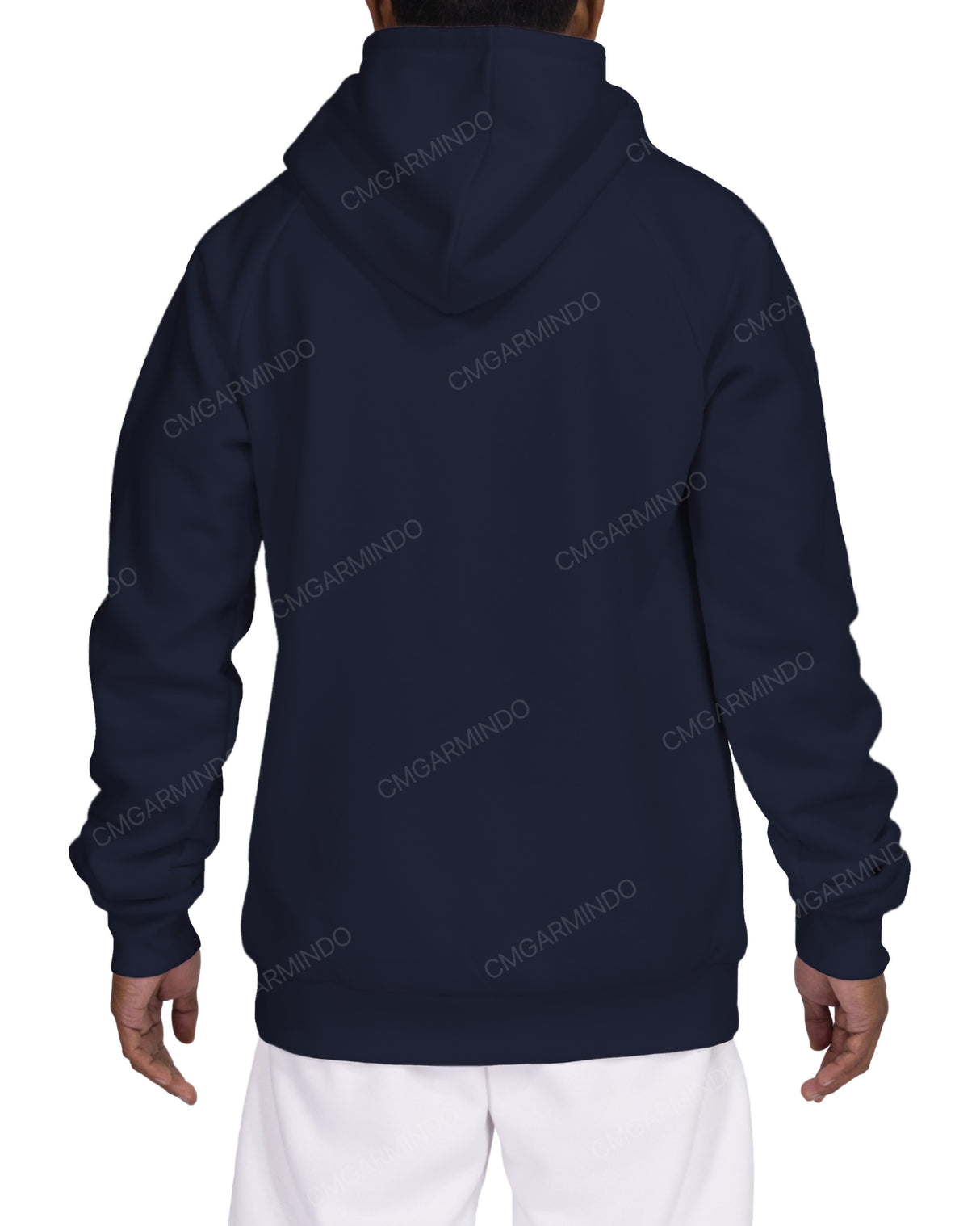 Oversized Wrap Hood Raglan Hoodie