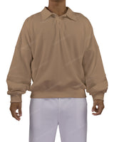 Panel Sleeve Sweatshirt