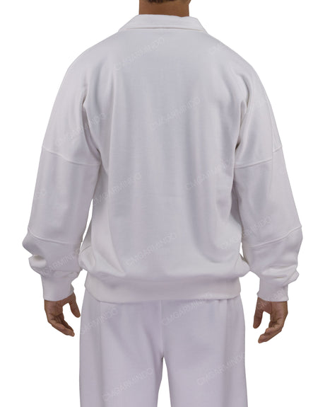Panel Sleeve Sweatshirt