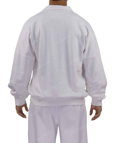 Panel Sleeve Sweatshirt