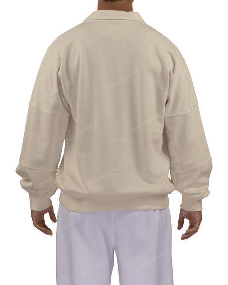 Panel Sleeve Sweatshirt