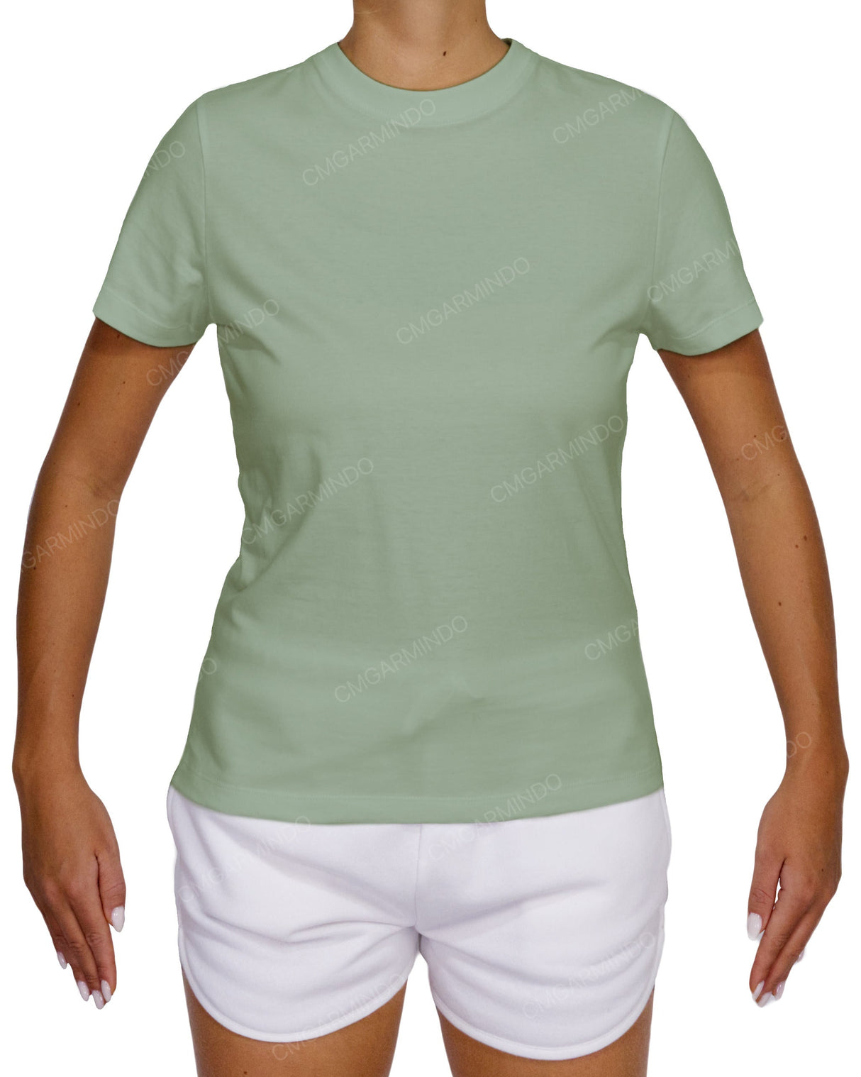 Fitted Crew Neck T-Shirt