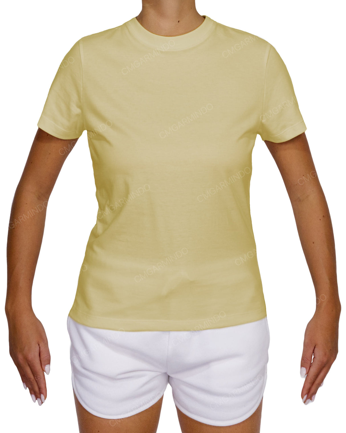 Fitted Crew Neck T-Shirt