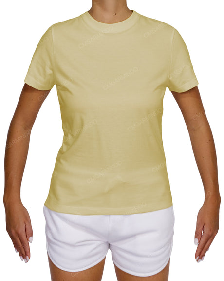Fitted Crew Neck T-Shirt