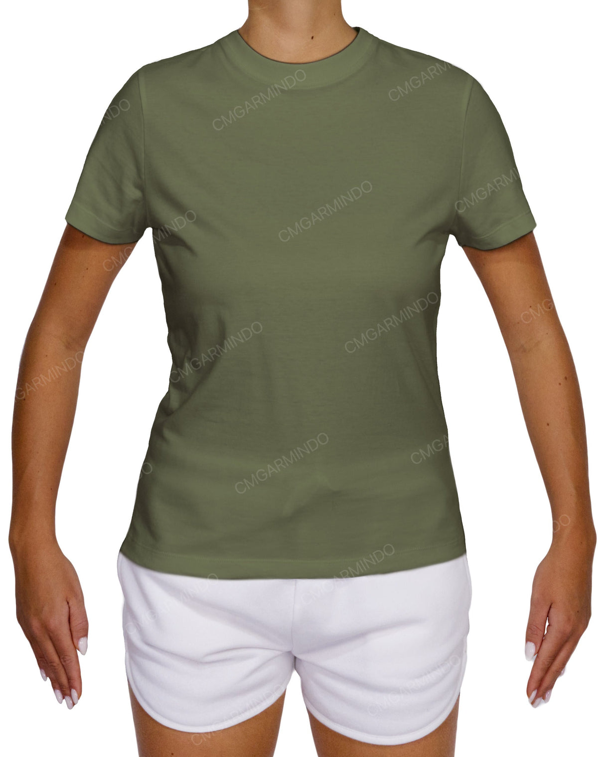 Fitted Crew Neck T-Shirt