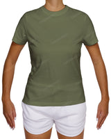 Fitted Crew Neck T-Shirt