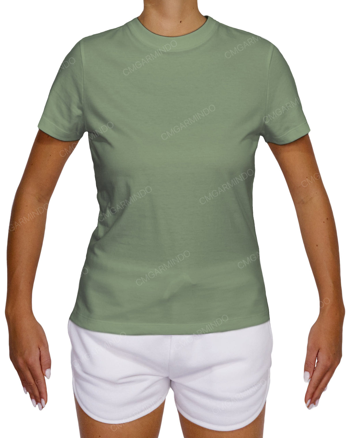 Fitted Crew Neck T-Shirt