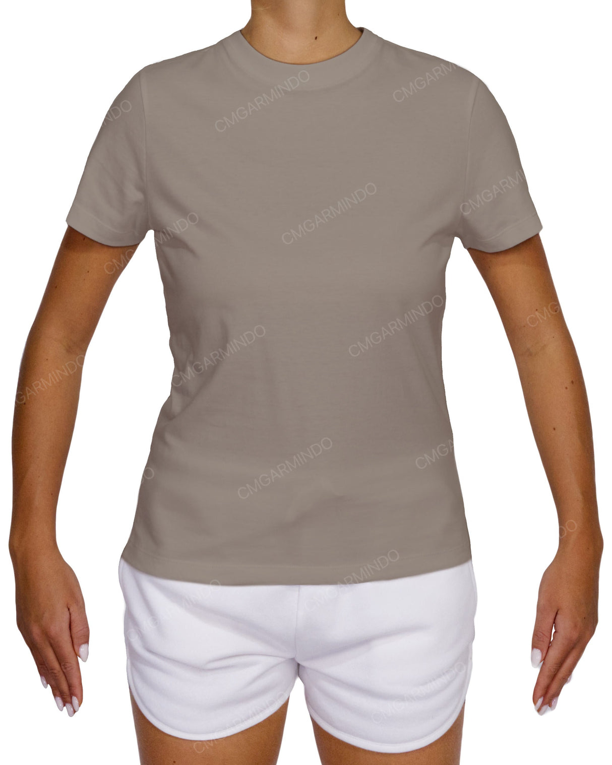 Fitted Crew Neck T-Shirt