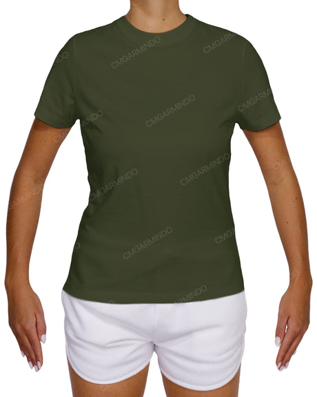 Fitted Crew Neck T-Shirt