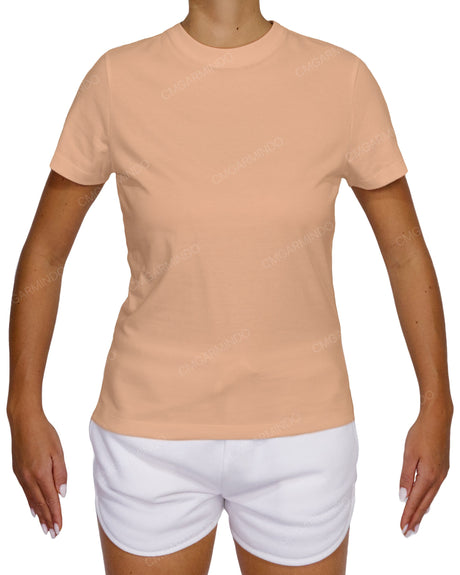 Fitted Crew Neck T-Shirt