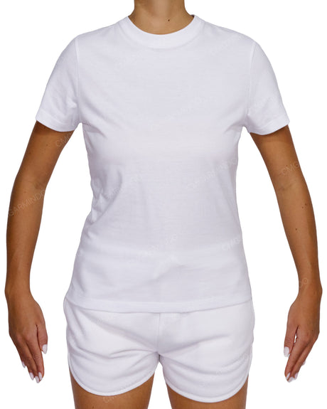 Fitted Crew Neck T-Shirt
