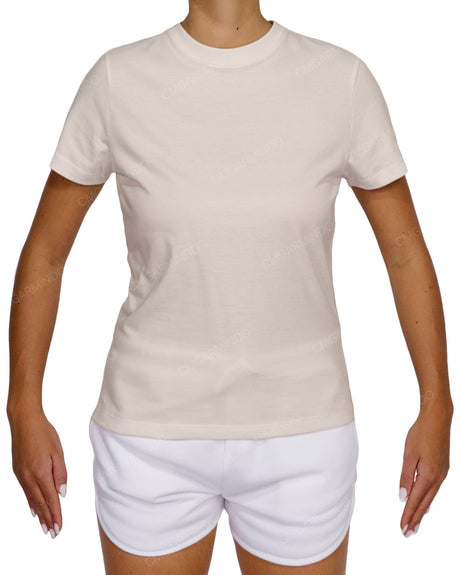 Fitted Crew Neck T-Shirt