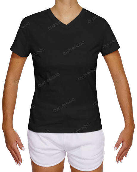 Fitted V-Neck T-Shirt