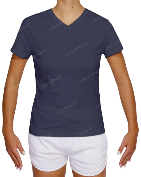 Fitted V-Neck T-Shirt