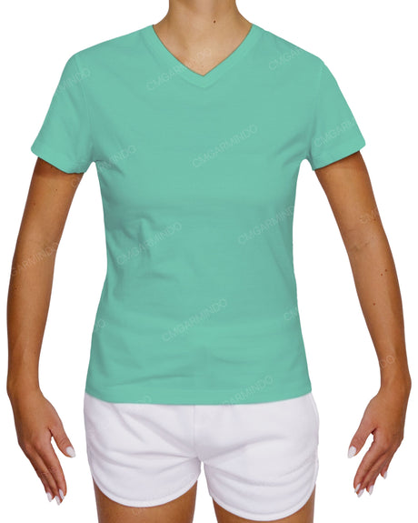 Fitted V-Neck T-Shirt