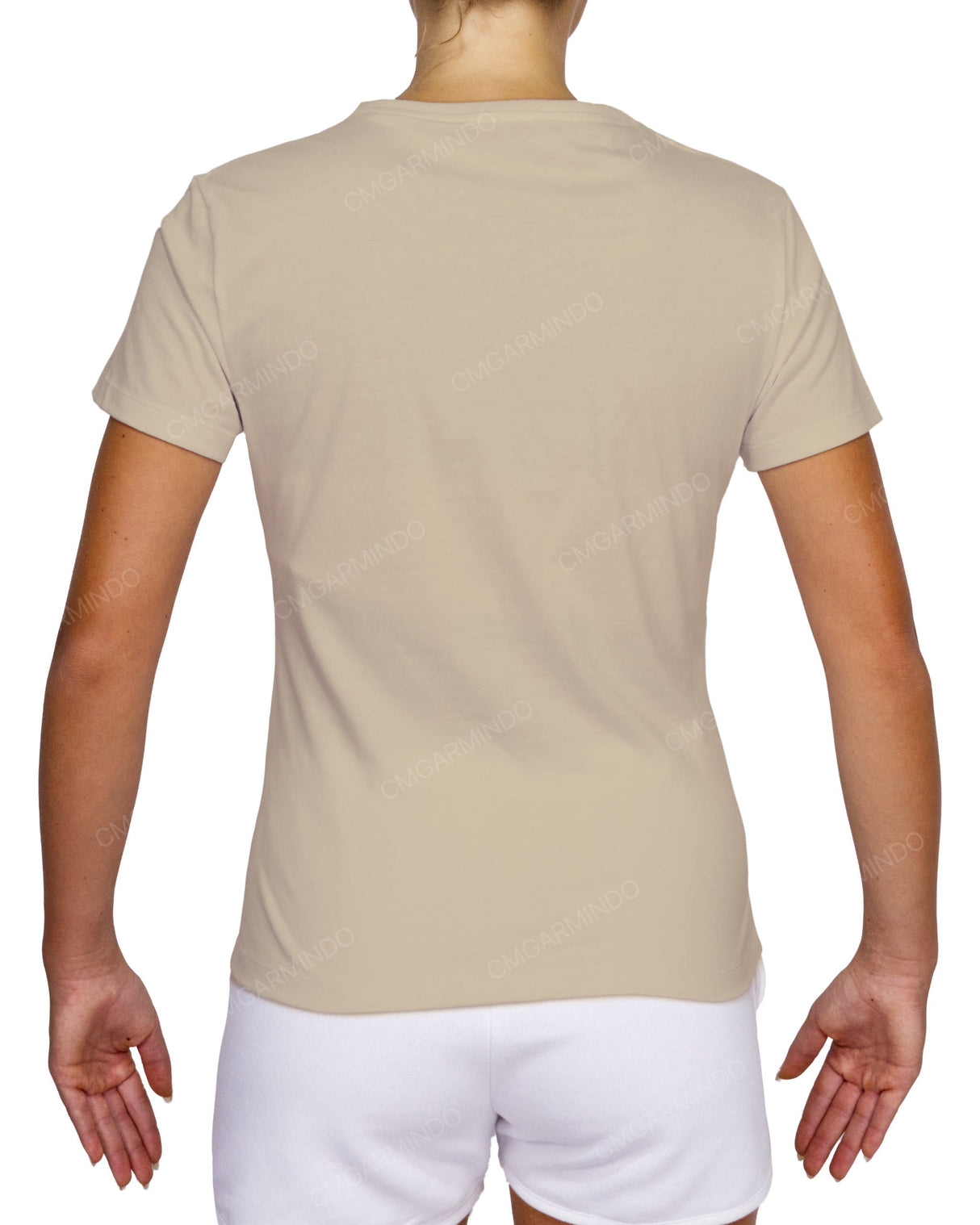 Fitted V-Neck T-Shirt