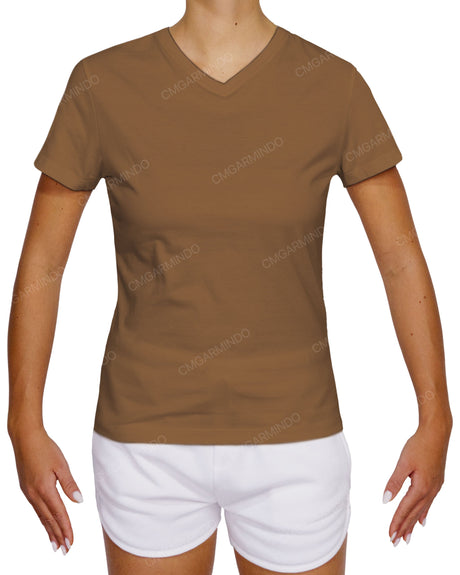 Fitted V-Neck T-Shirt