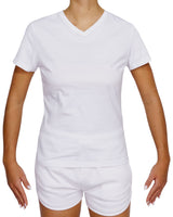 Fitted V-Neck T-Shirt