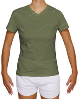 Fitted V-Neck T-Shirt