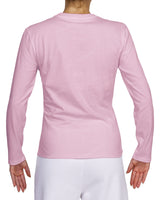 Fitted Long Sleeve Crew Neck T-Shirt