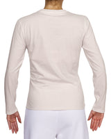 Fitted Long Sleeve Crew Neck T-Shirt