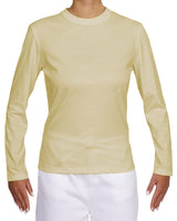 Fitted Long Sleeve Crew Neck T-Shirt