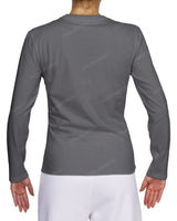 Fitted Long Sleeve Crew Neck T-Shirt