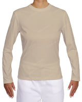 Fitted Long Sleeve Crew Neck T-Shirt