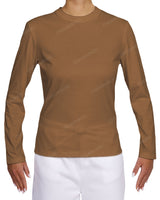 Fitted Long Sleeve Crew Neck T-Shirt
