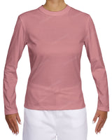 Fitted Long Sleeve Crew Neck T-Shirt