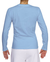 Fitted Long Sleeve Crew Neck T-Shirt