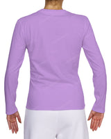 Fitted Long Sleeve Crew Neck T-Shirt
