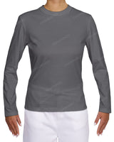 Fitted Long Sleeve Crew Neck T-Shirt
