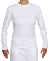 Fitted Long Sleeve Crew Neck T-Shirt