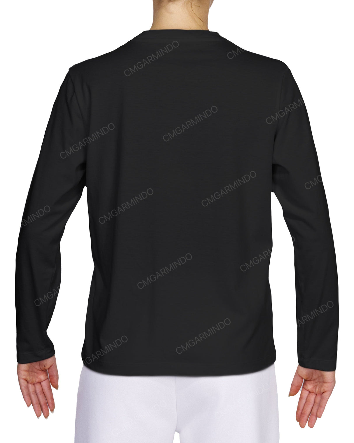 Relaxed Long Sleeve Crew Neck T-Shirt