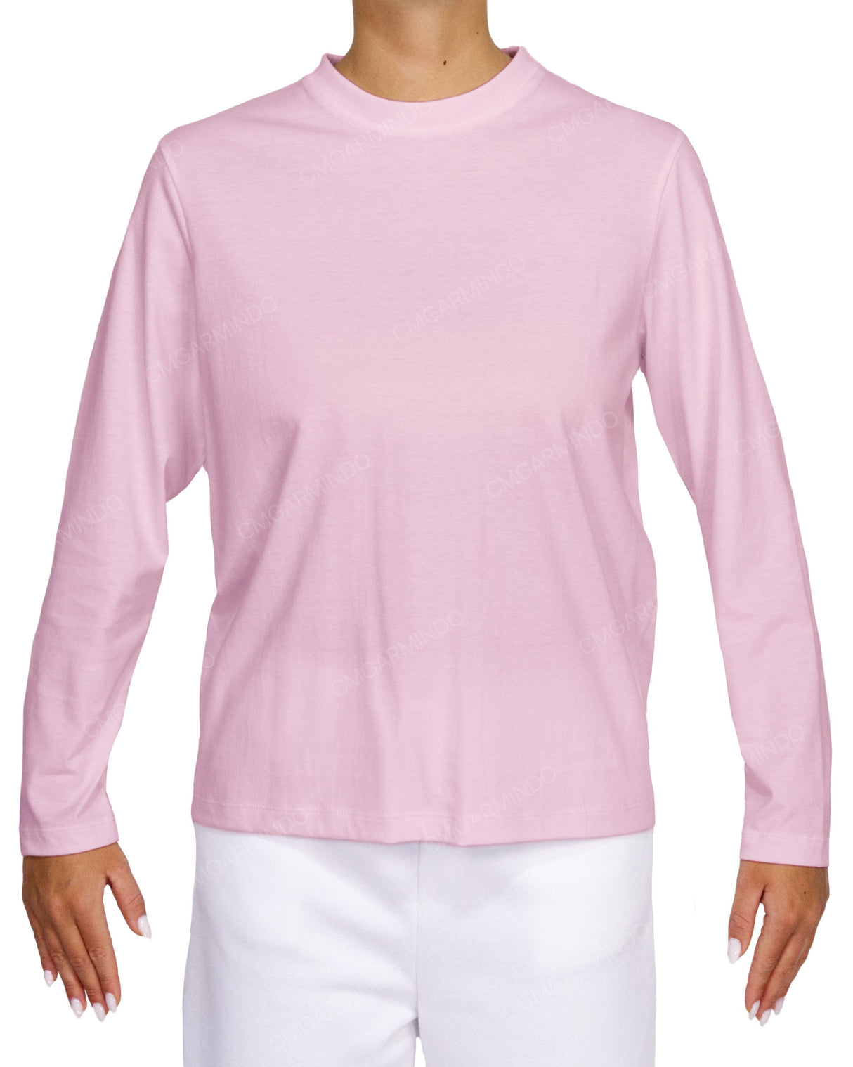 Relaxed Long Sleeve Crew Neck T-Shirt
