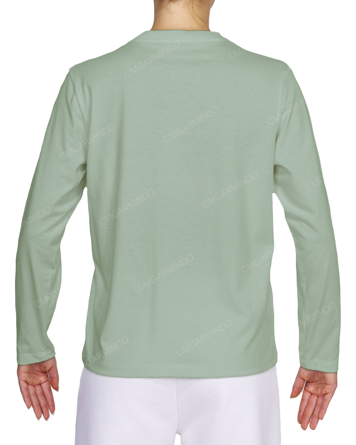 Relaxed Long Sleeve Crew Neck T-Shirt