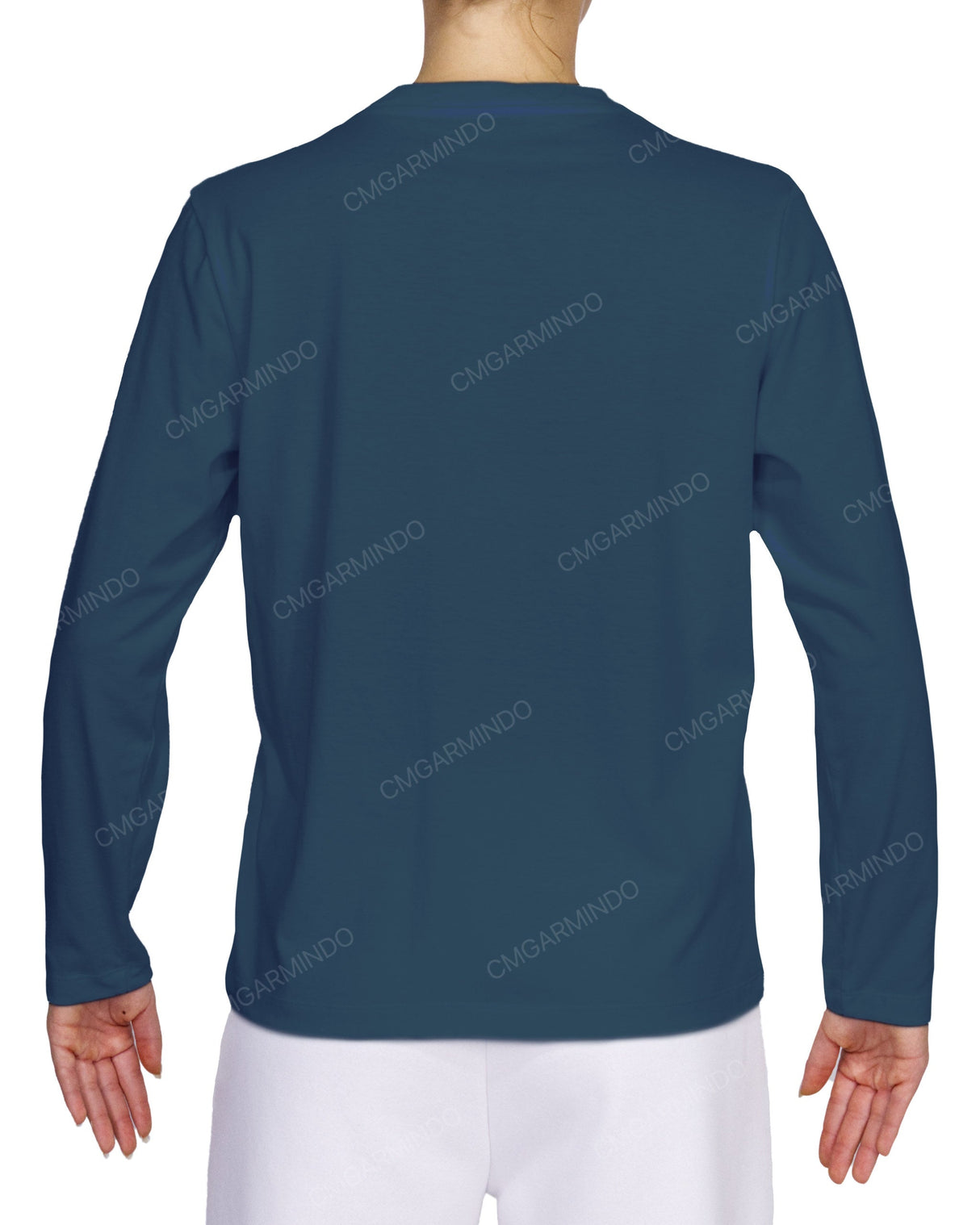 Relaxed Long Sleeve Crew Neck T-Shirt