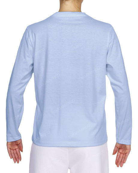 Relaxed Long Sleeve Crew Neck T-Shirt